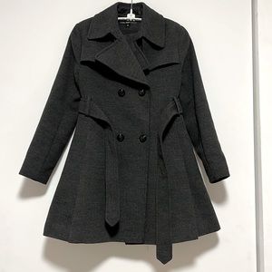 Gorgeous New Via Spiga Gray Coat